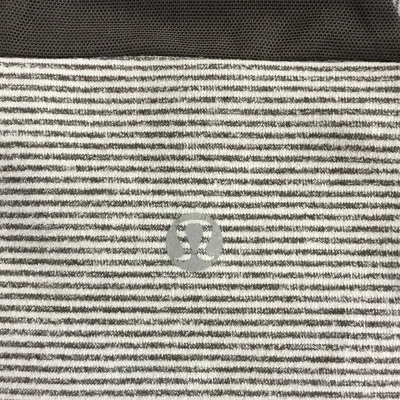 Lululemon - Scoop Neck Tank - Grey Microstripe - Picture 3 of 6